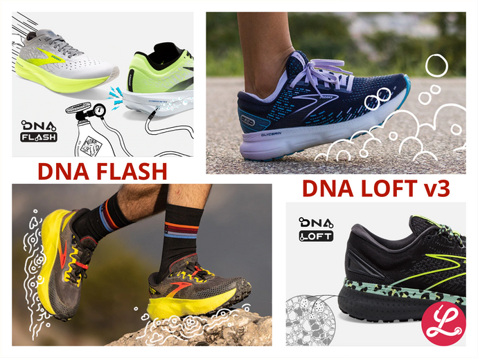 LUNGE informiert: BROOKS DNA FLASH und DNA LOFT V3