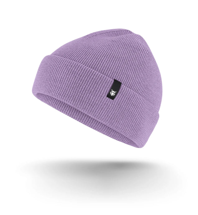 Merino Beanie Purple