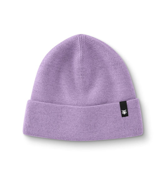 Merino Beanie Purple