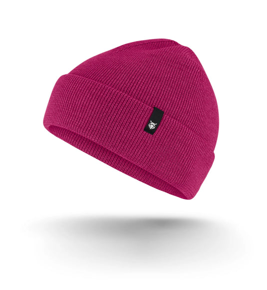 Merino Beanie Magenta